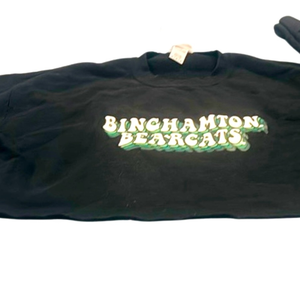 Binghamton Bearcats Cropped Black Sweatshirt
Size M